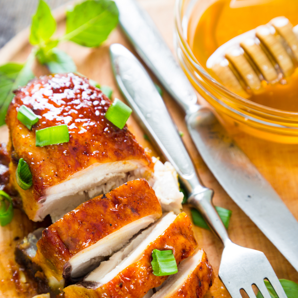 Bodacious Honey-Glazed Chicken