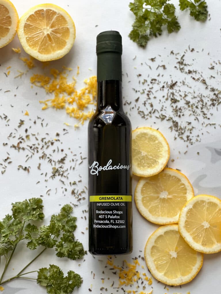 Milanese Gremolata Infused EVOO - Fresh and Zesty, Certified